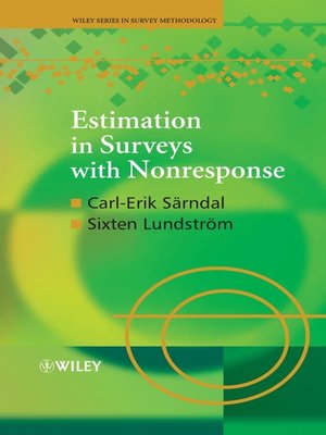 cover image of Estimation in Surveys with Nonresponse